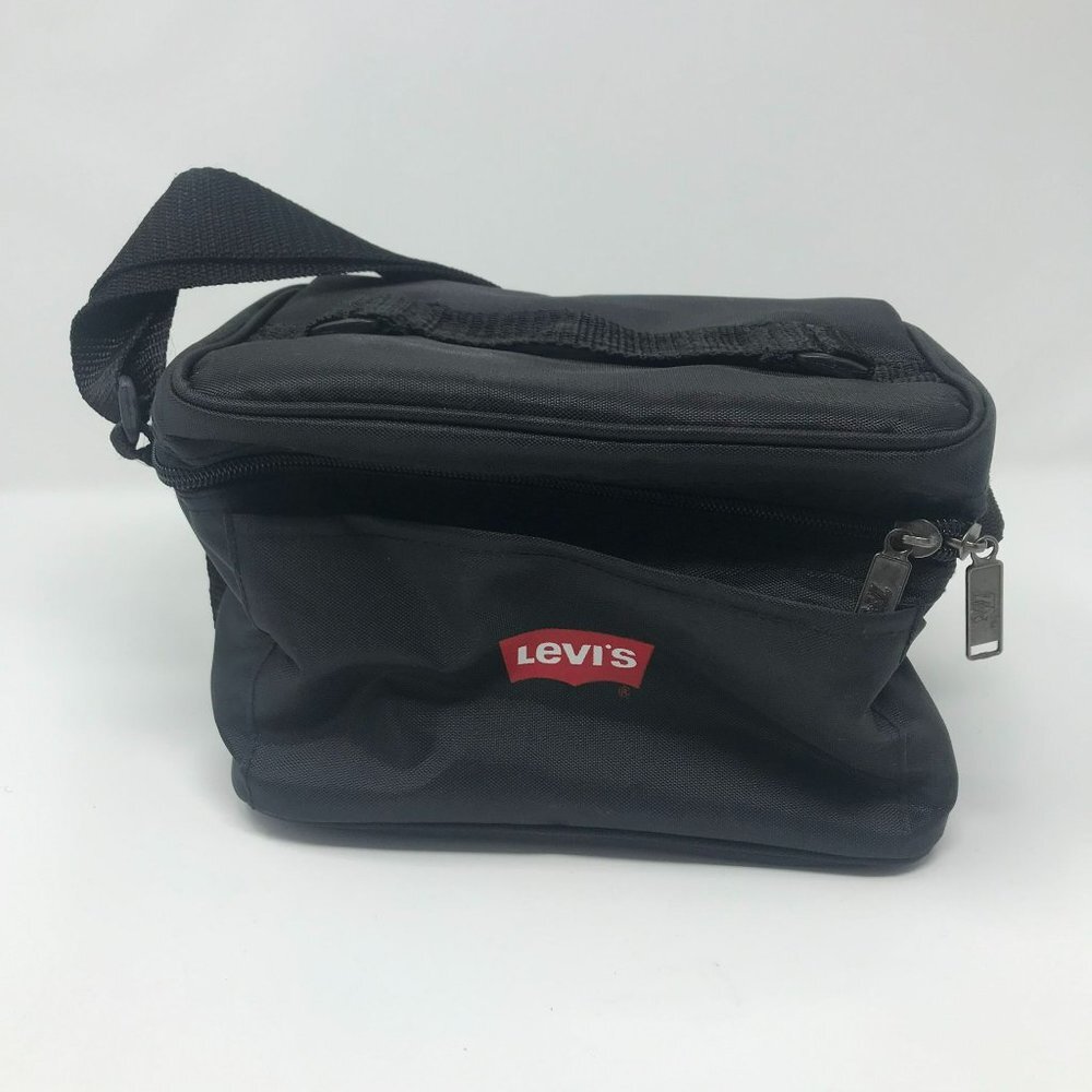 Nylon Black Levis Insulated Soft Lunch Box